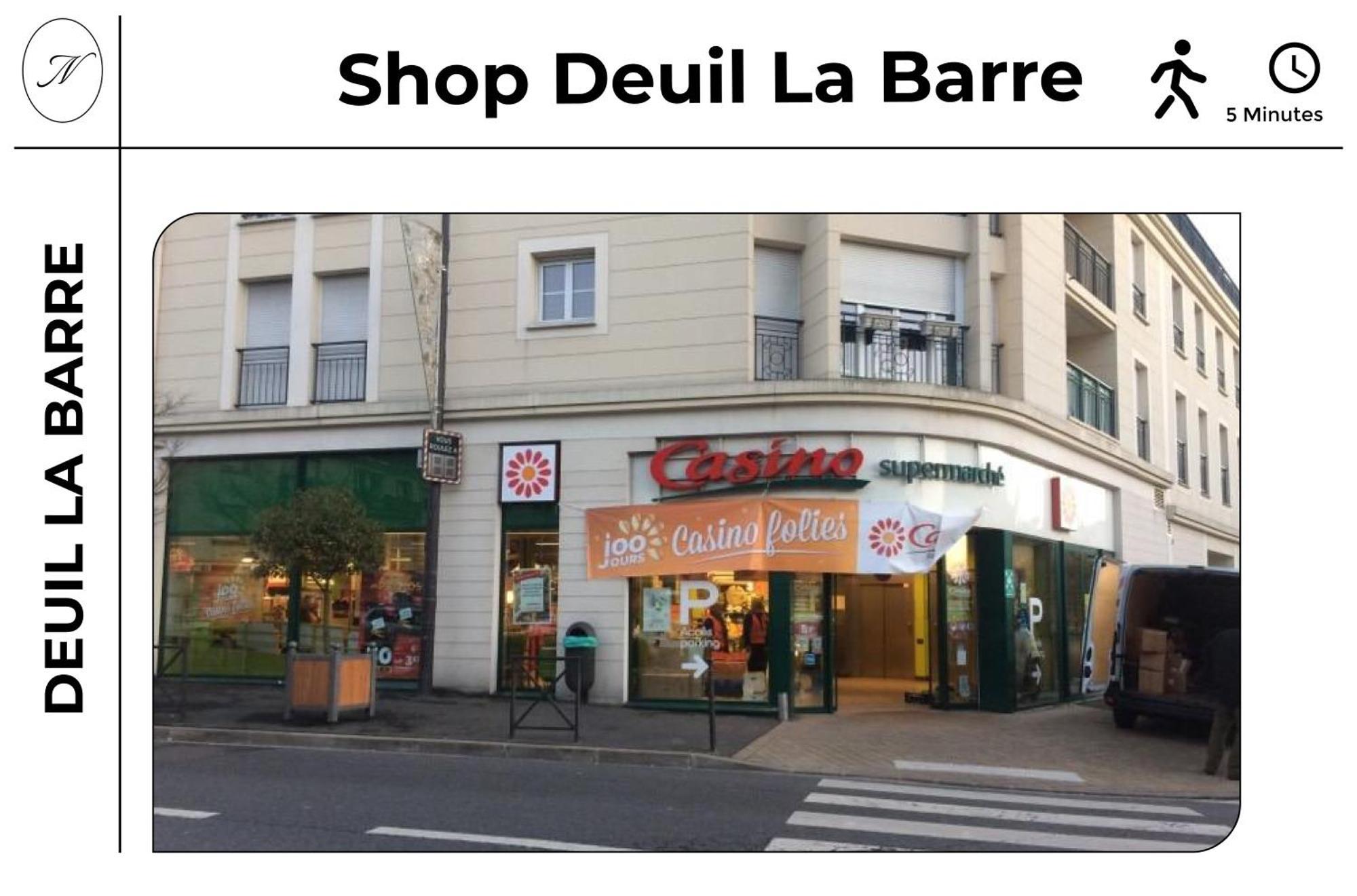 Parisian Retreat Pour 5 Personnes - 12 Min De Paris - Proche Gare Apartment Deuil-la-Barre Exterior photo
